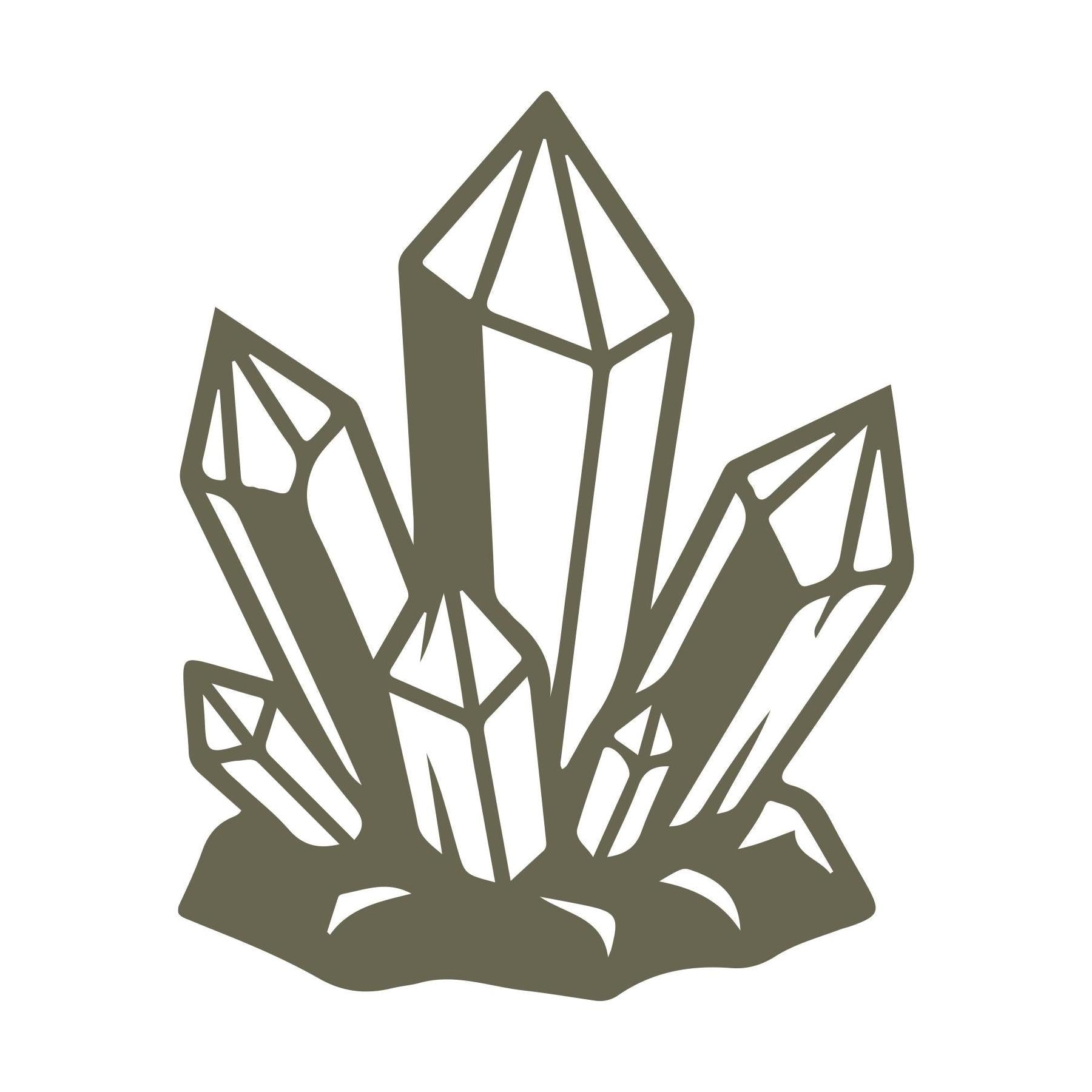 Crystals Delrin Leather Stamp