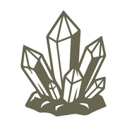 Crystals Delrin Leather Stamp