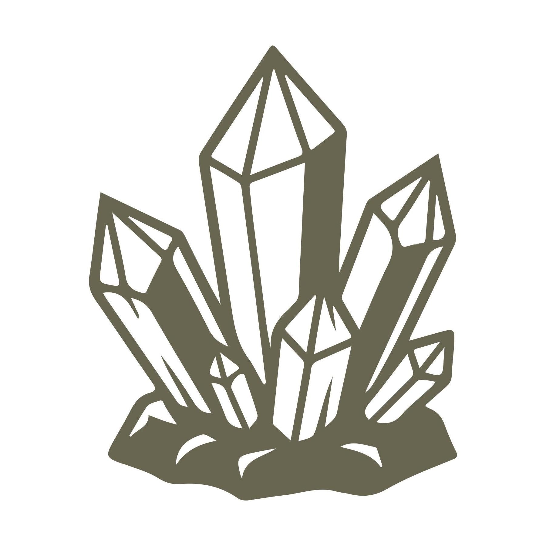 Crystals Delrin Leather Stamp