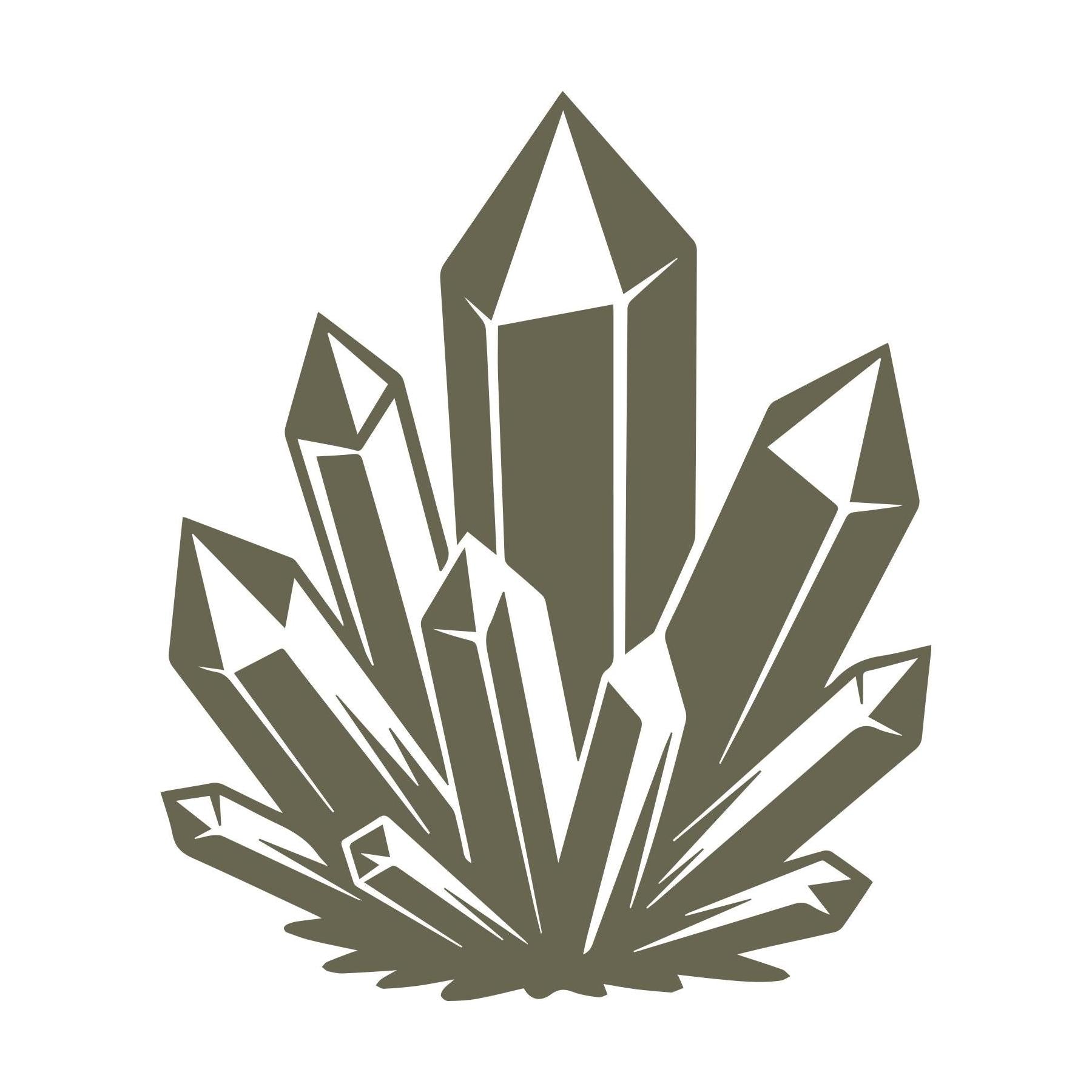 Crystals Delrin Leather Stamp