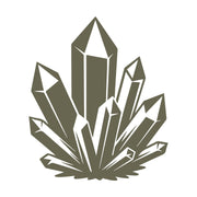 Crystals Delrin Leather Stamp