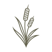 Cattails Delrin Leather Stamp