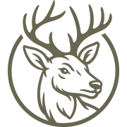 Deer Head in Circle Delrin Leather Stamp