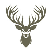 Deer Head Delrin Leather Stamp