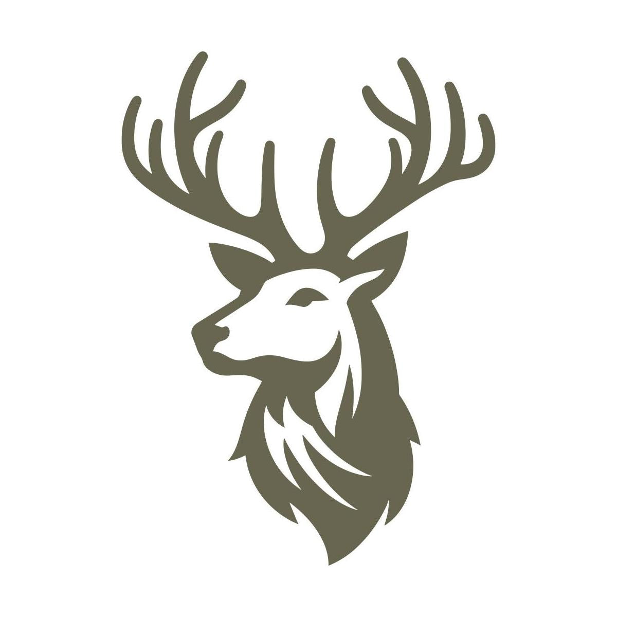 Deer Delrin Leather Stamp