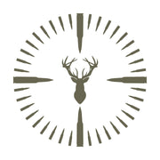 Deer Hunt Delrin Leather Stamp