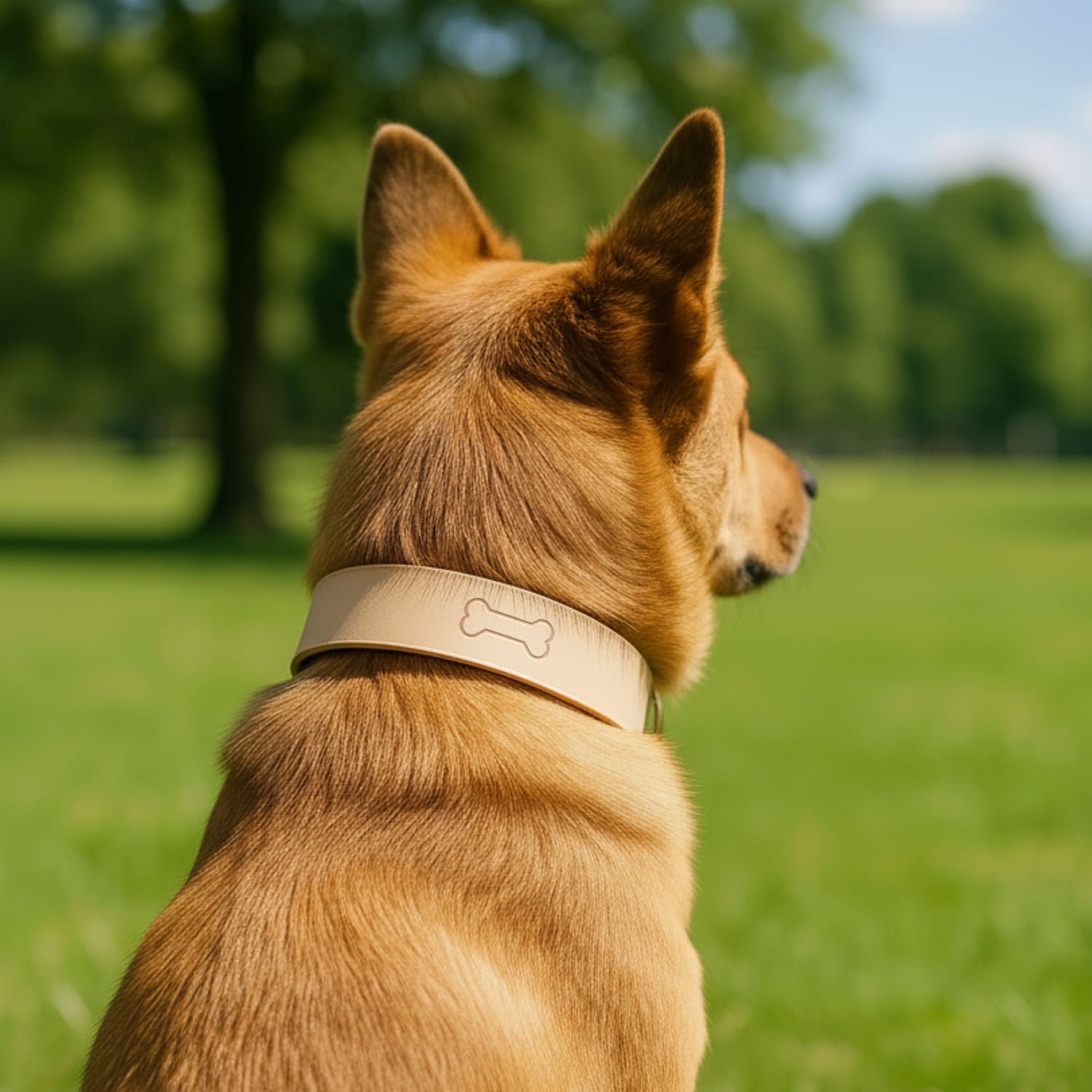Dog Bone Delrin Leather Stamp