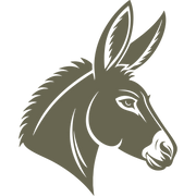 Donkey Head Delrin Leather Stamp