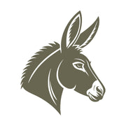 Donkey Head Delrin Leather Stamp