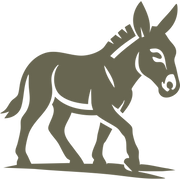 Donkey Delrin Leather Stamp