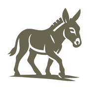Donkey Delrin Leather Stamp