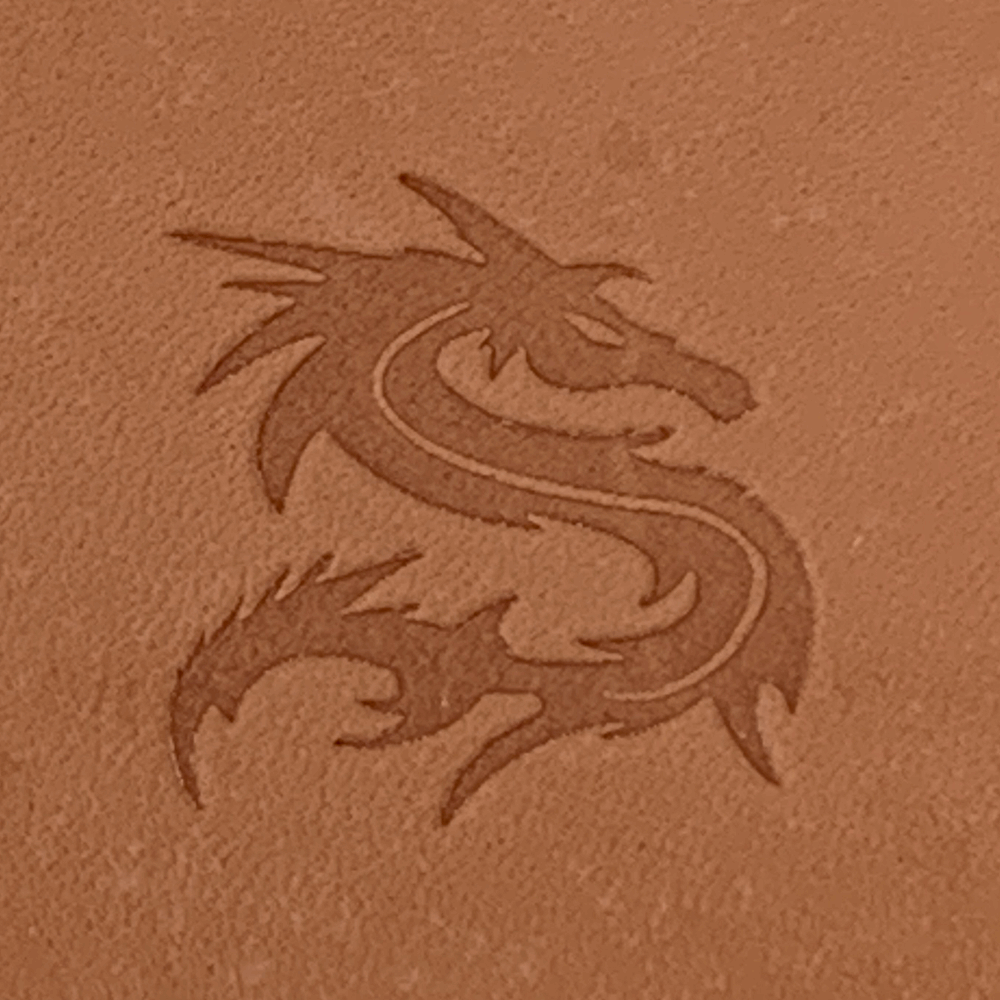 Dragon Delrin Leather Stamp