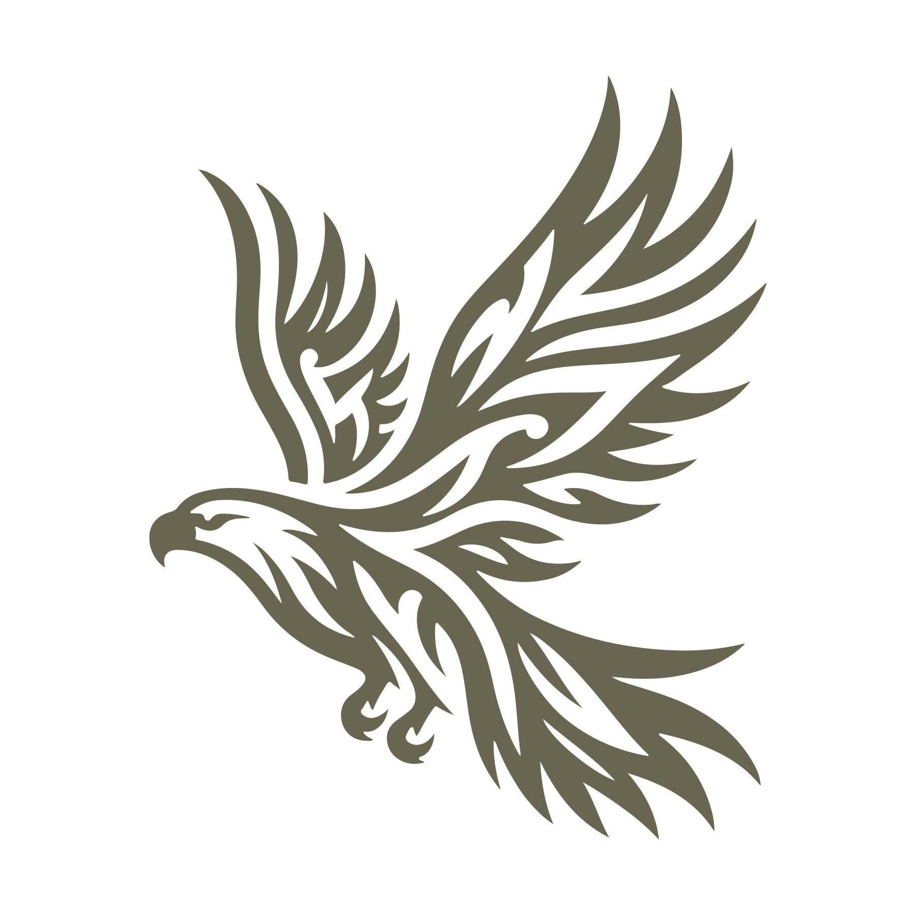 Flying Eagle Delrin Leather Stamp