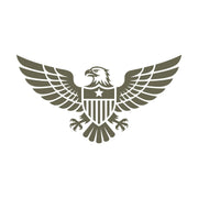 Patriotic Eagle with Shield Delrin Leather Stamp