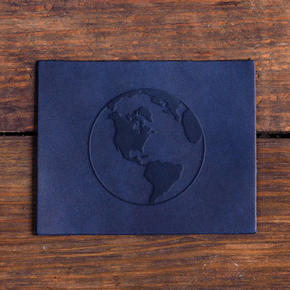 Earth Delrin Leather Stamp