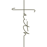 Handwritten-style “faith” design with the vertical stroke forming a cross—crafted as a Delrin leather stamp for adding meaningful, faith-based details to your leatherwork.