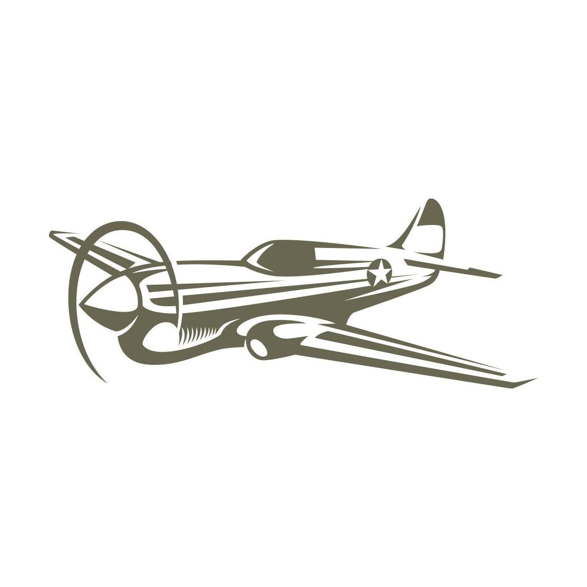 Fighter Jet Delrin Leather Stamp