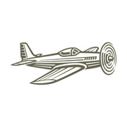 Fighter Jet Delrin Leather Stamp