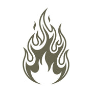 Fire Delrin Leather Stamp