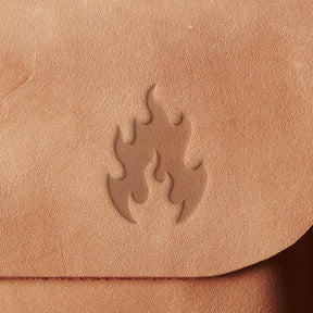 Fire Delrin Leather Stamp