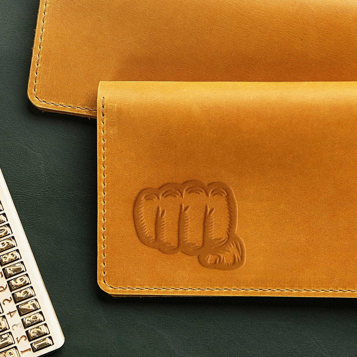 Fist Delrin Leather Stamp