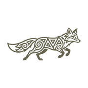 Fox Delrin Leather Stamp