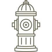 Fire Hydrant Delrin Leather Stamp