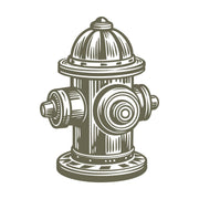 Fire Hydrant Delrin Leather Stamp