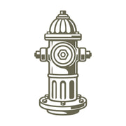 Fire Hydrant Delrin Leather Stamp