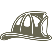 Firefighter Helmet Delrin Leather Stamp