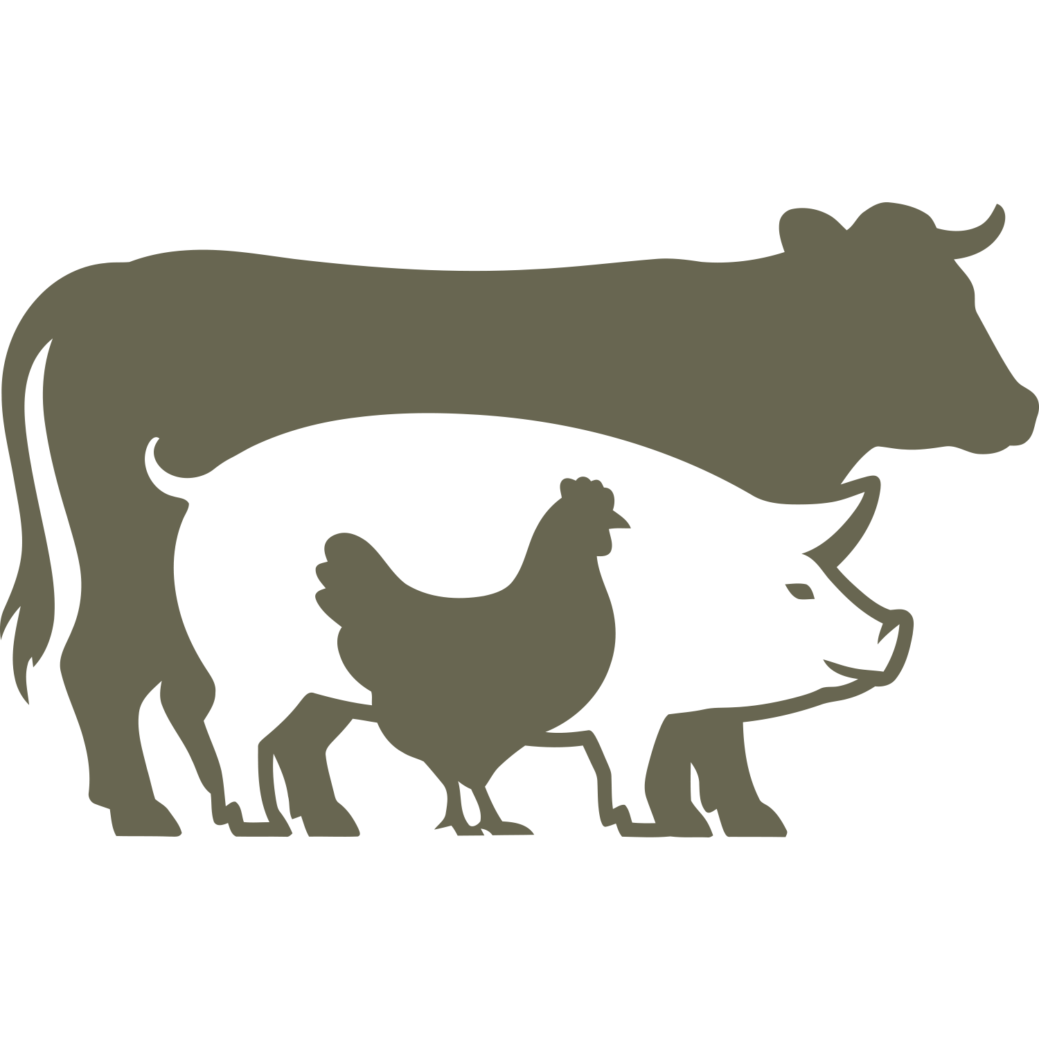 Farm Animals Delrin Leather Stamp