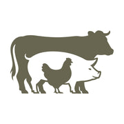 Farm Animals Delrin Leather Stamp