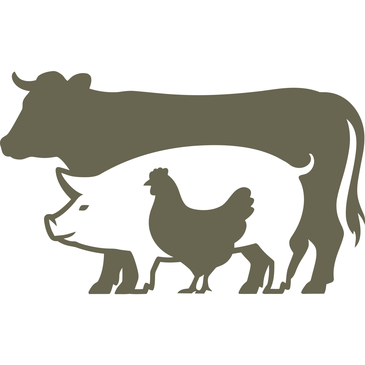 Farm Animals Delrin Leather Stamp