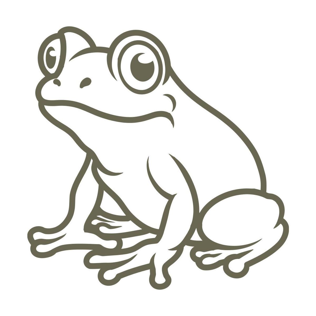Frog Delrin Leather Stamp