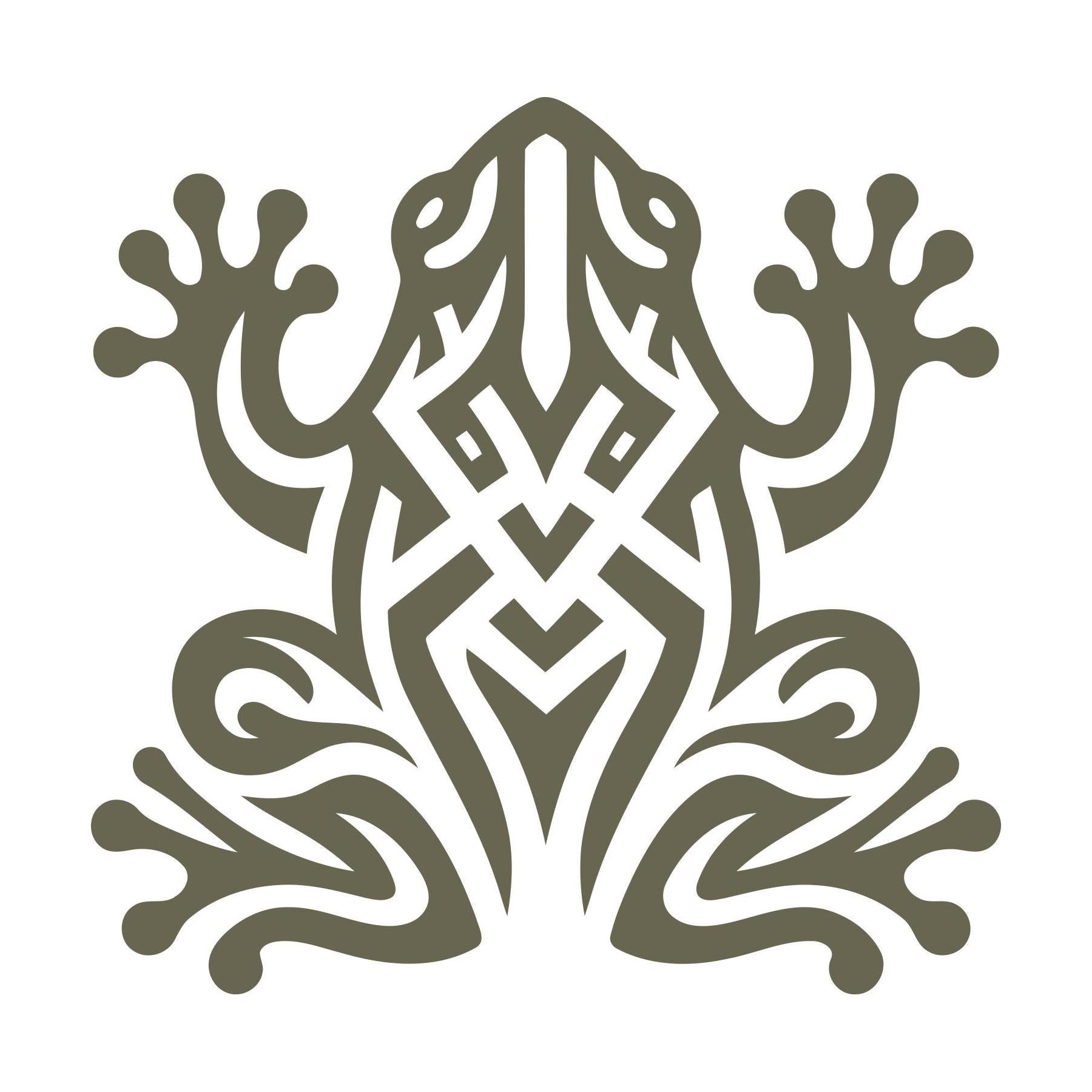 Frog Delrin Leather Stamp