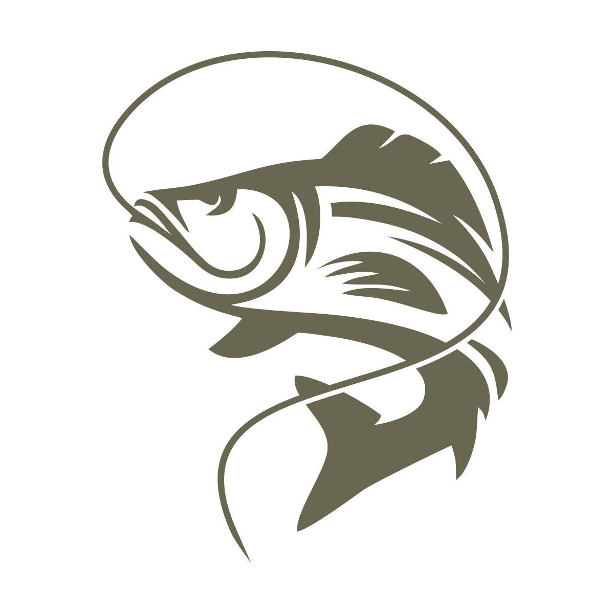 Fish Delrin Leather Stamp