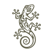 Gecko Delrin Leather Stamp