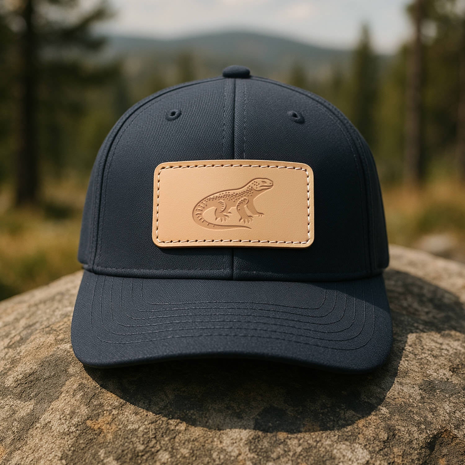 Gila Monster Delrin Leather Stamp