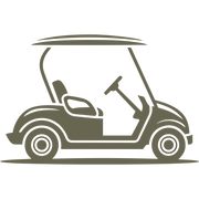 Golf Cart Delrin Leather Stamp