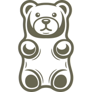 Gummy Bear Delrin Leather Stamp