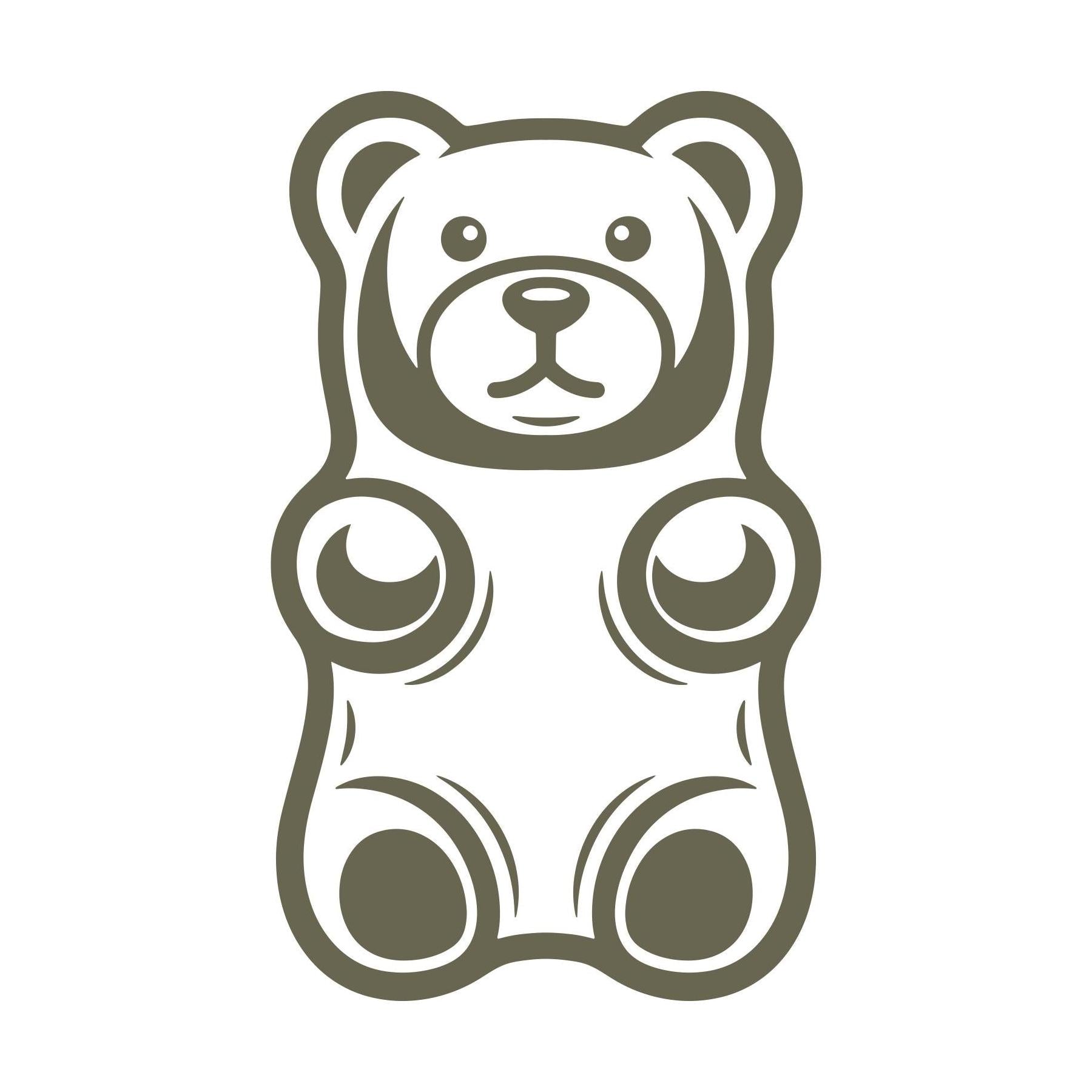 Gummy Bear Delrin Leather Stamp