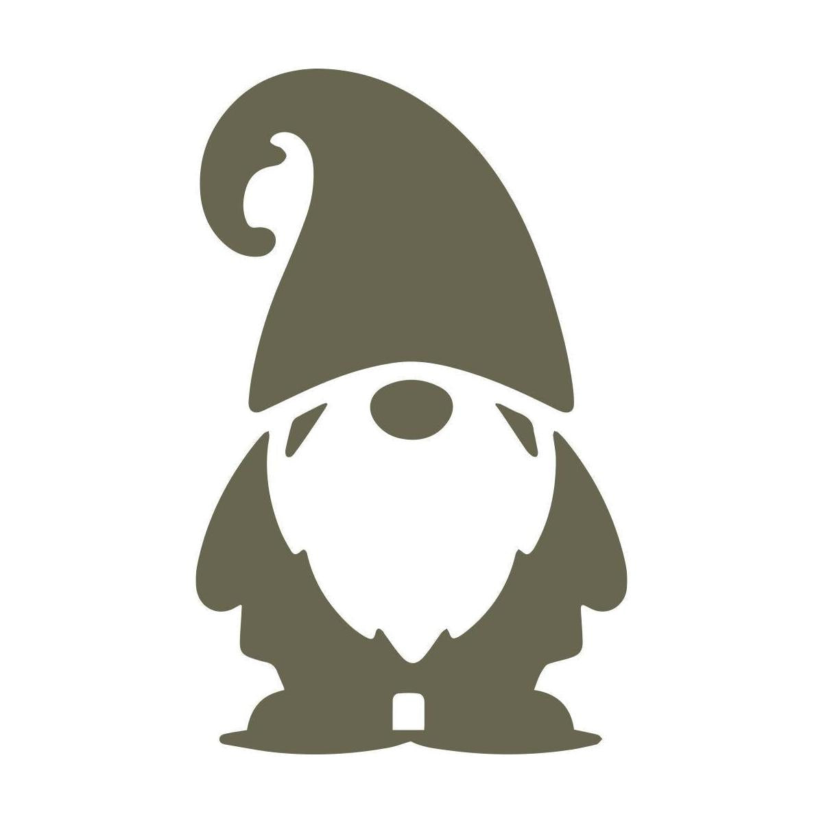 Gnome Delrin Leather Stamp