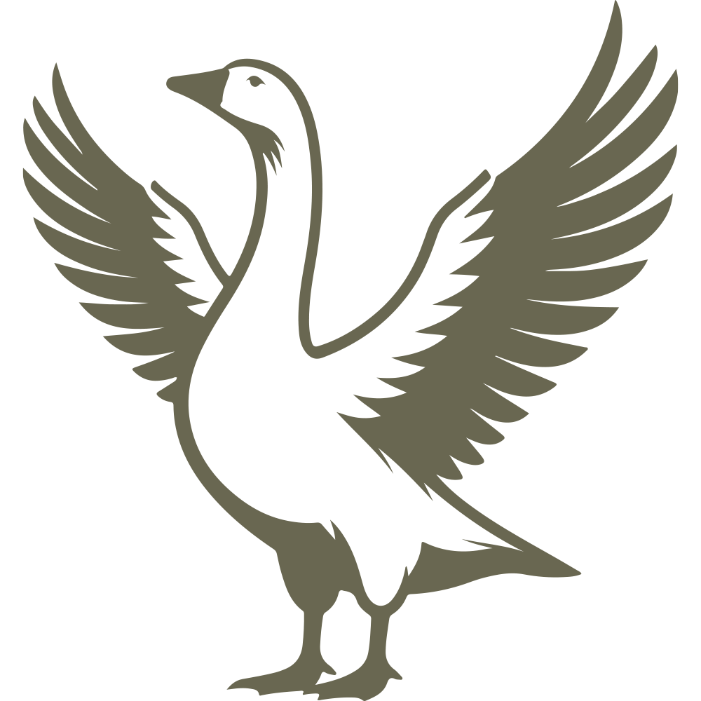 Goose Delrin Leather Stamp