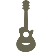 Acoustic Guitar Delrin Leather Stamp