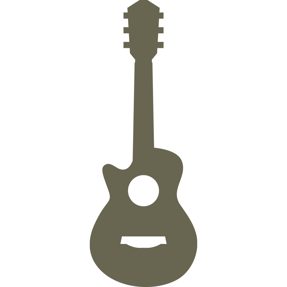 Acoustic Guitar Delrin Leather Stamp