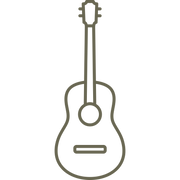 Acoustic Guitar Delrin Leather Stamp