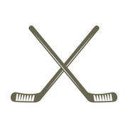 Hockey Sticks Delrin Leather Stamp