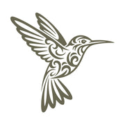 Hummingbird Delrin Leather Stamp
