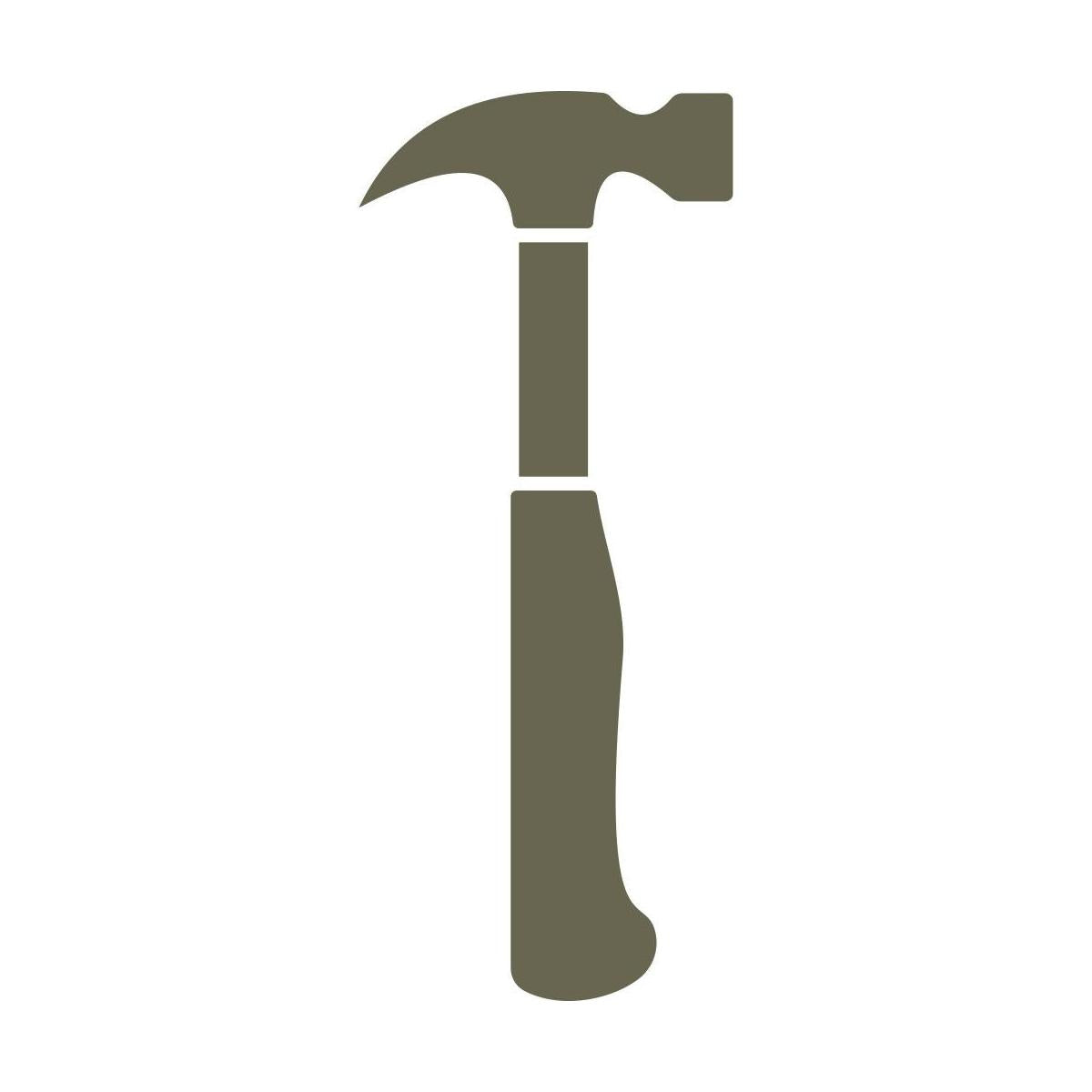 Hammer Delrin Leather Stamp