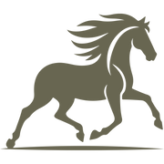 Running Horse Delrin Leather Stamp